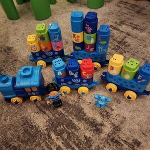 Leap Frog Leap Builders Blue's Clues Train